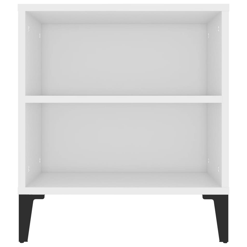 vidaXL TV-Schrank Weiß 102x44,5x50 cm Holzwerkstoff