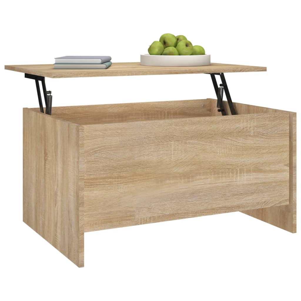 vidaXL Couchtisch Sonoma-Eiche 80x55,5x41,5 cm Holzwerkstoff