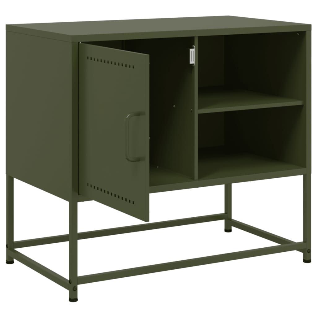 vidaXL TV-Schrank Senfgelb 100,5x39x60,5 cm Stahl