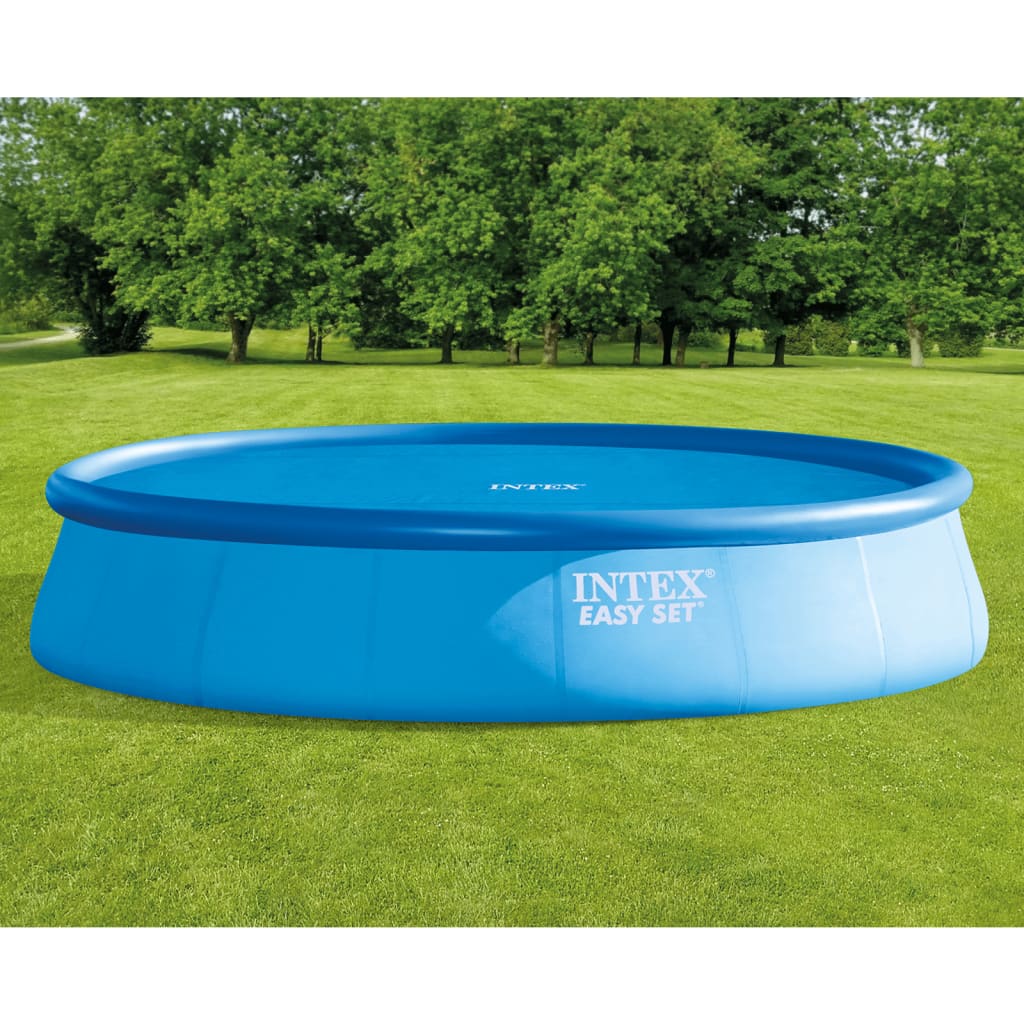 Intex Solar Poolabdeckung Blau 538 cm Polyethylen