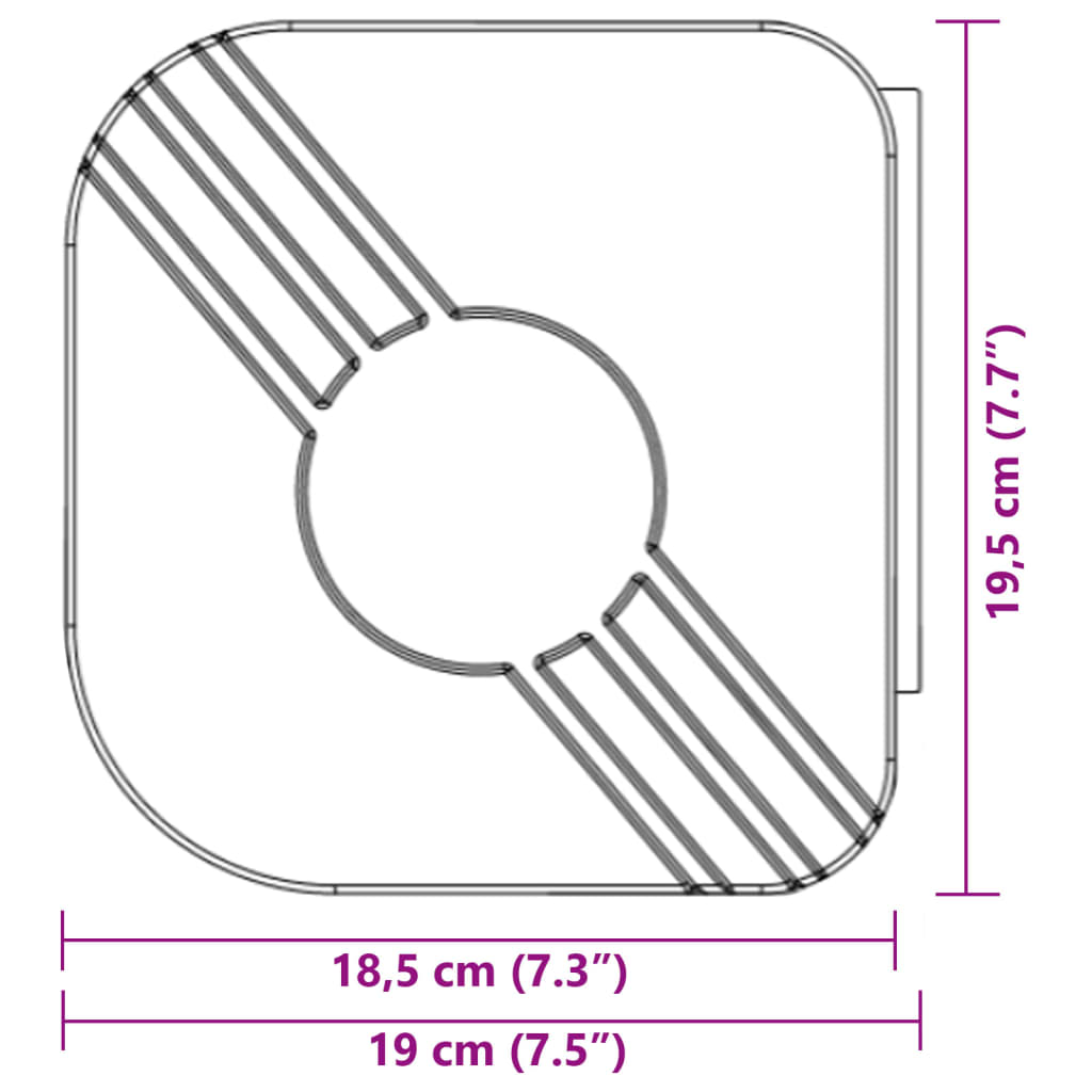 vidaXL Markise Einziehbar Anthrazit 4,5x3 m Stoff und Aluminium