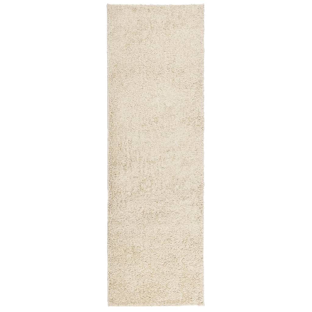 vidaXL Shaggy-Teppich PAMPLONA Hochflor Modern Golden 80x250 cm