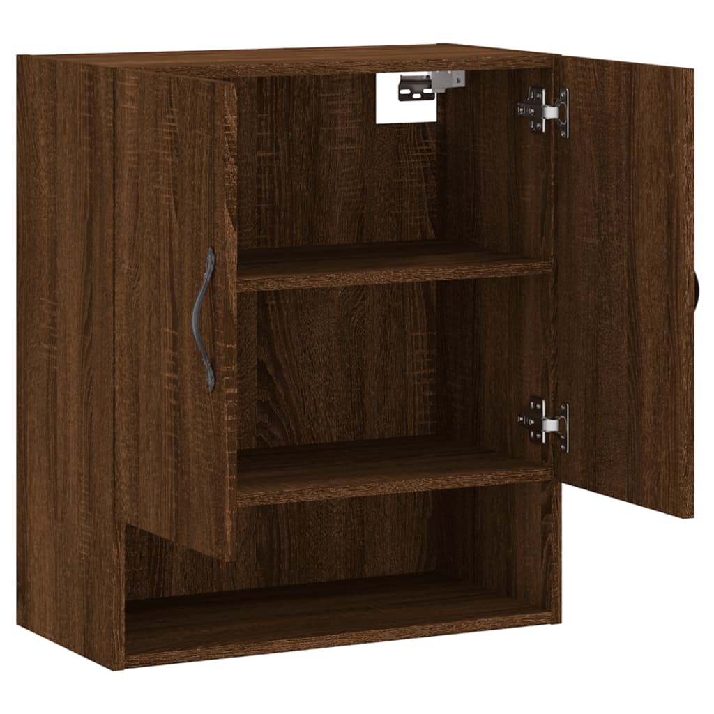 vidaXL Wandschrank Braun Eichen-Optik 60x31x70 cm Holzwerkstoff