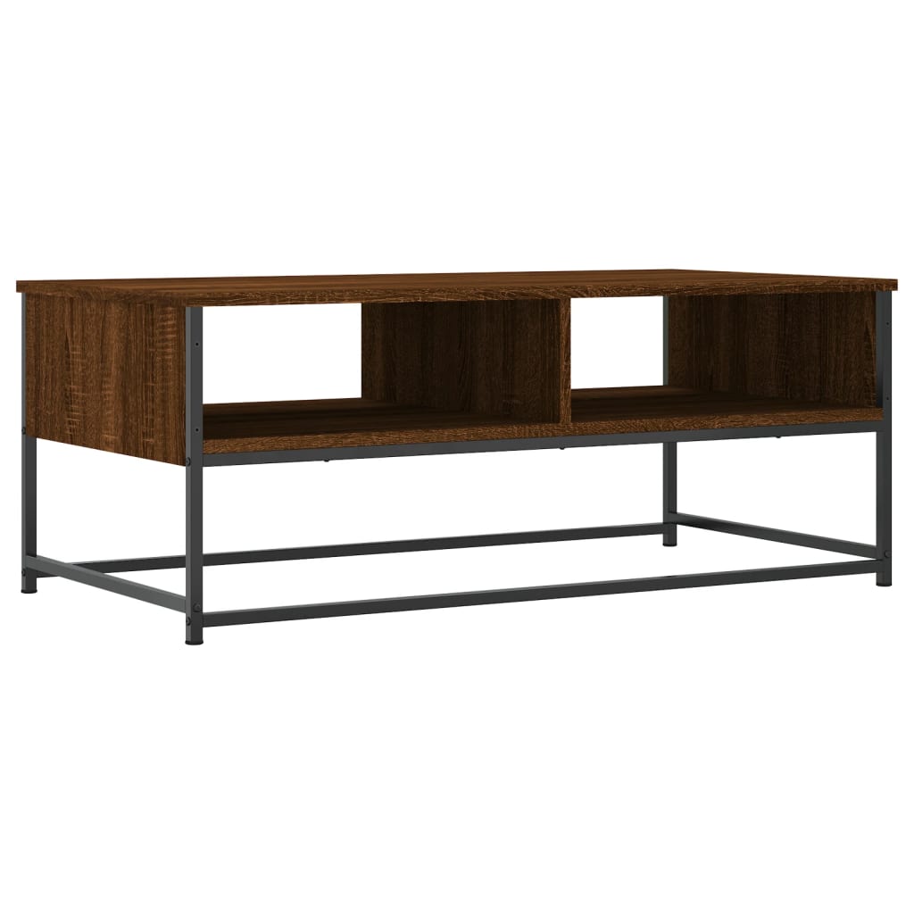 vidaXL Couchtisch Braun Eichen-Optik 100x51x40 cm Holzwerkstoff