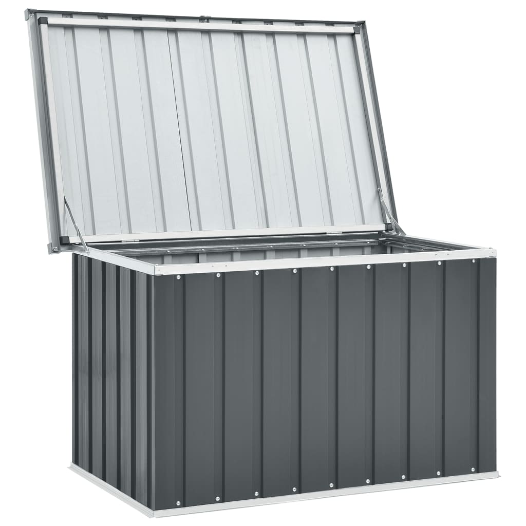 vidaXL Gartenbox Grau 109x67x65 cm