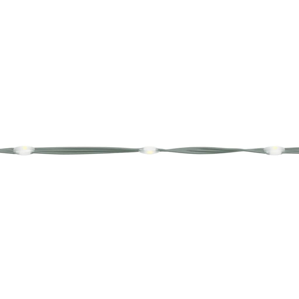 vidaXL LED-Weihnachtsbaum für Fahnenmast 200 LEDs Mehrfarbig 180 cm