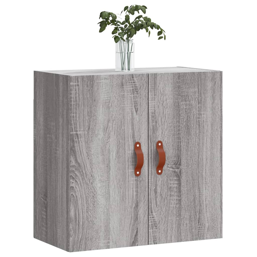 vidaXL Wandschrank Grau Sonoma 60x31x60 cm Holzwerkstoff