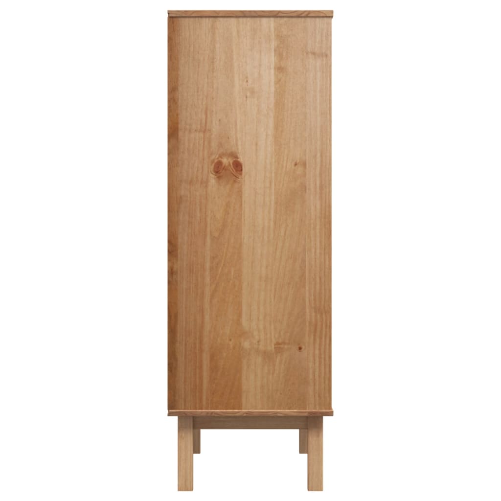 vidaXL Highboard OTTA 85x43x125 cm Massivholz Kiefer