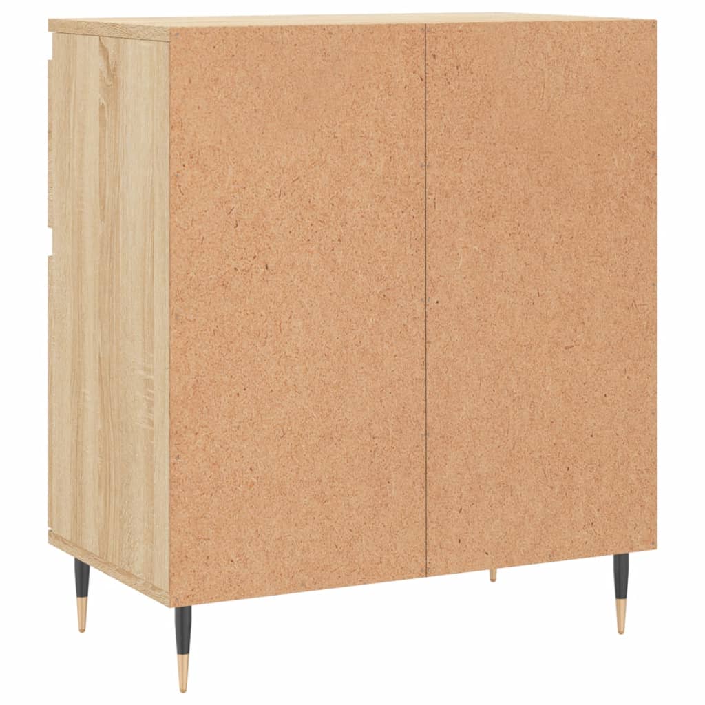 vidaXL Sideboard Sonoma-Eiche 60x35x70 cm Holzwerkstoff