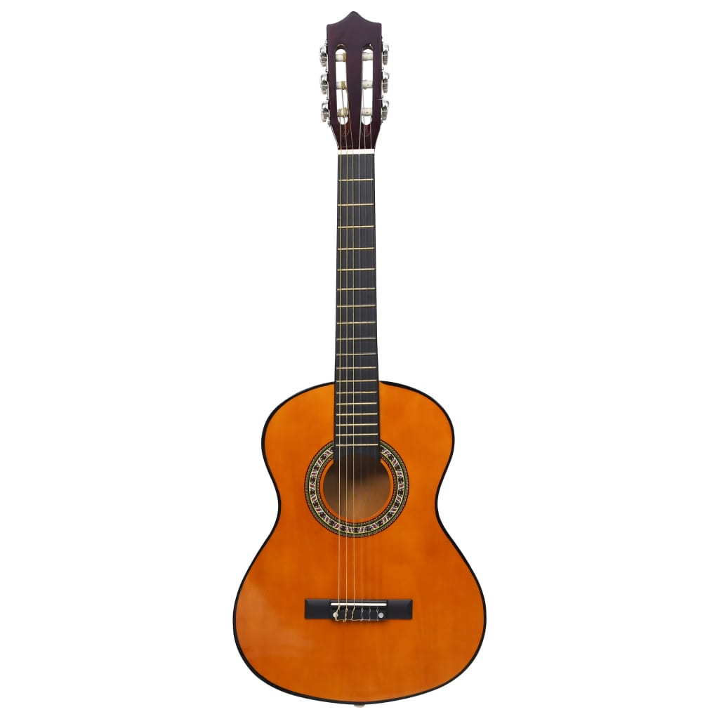 vidaXL 8-tlg. Klassische Gitarre Set für Anfänger 1/2 34"