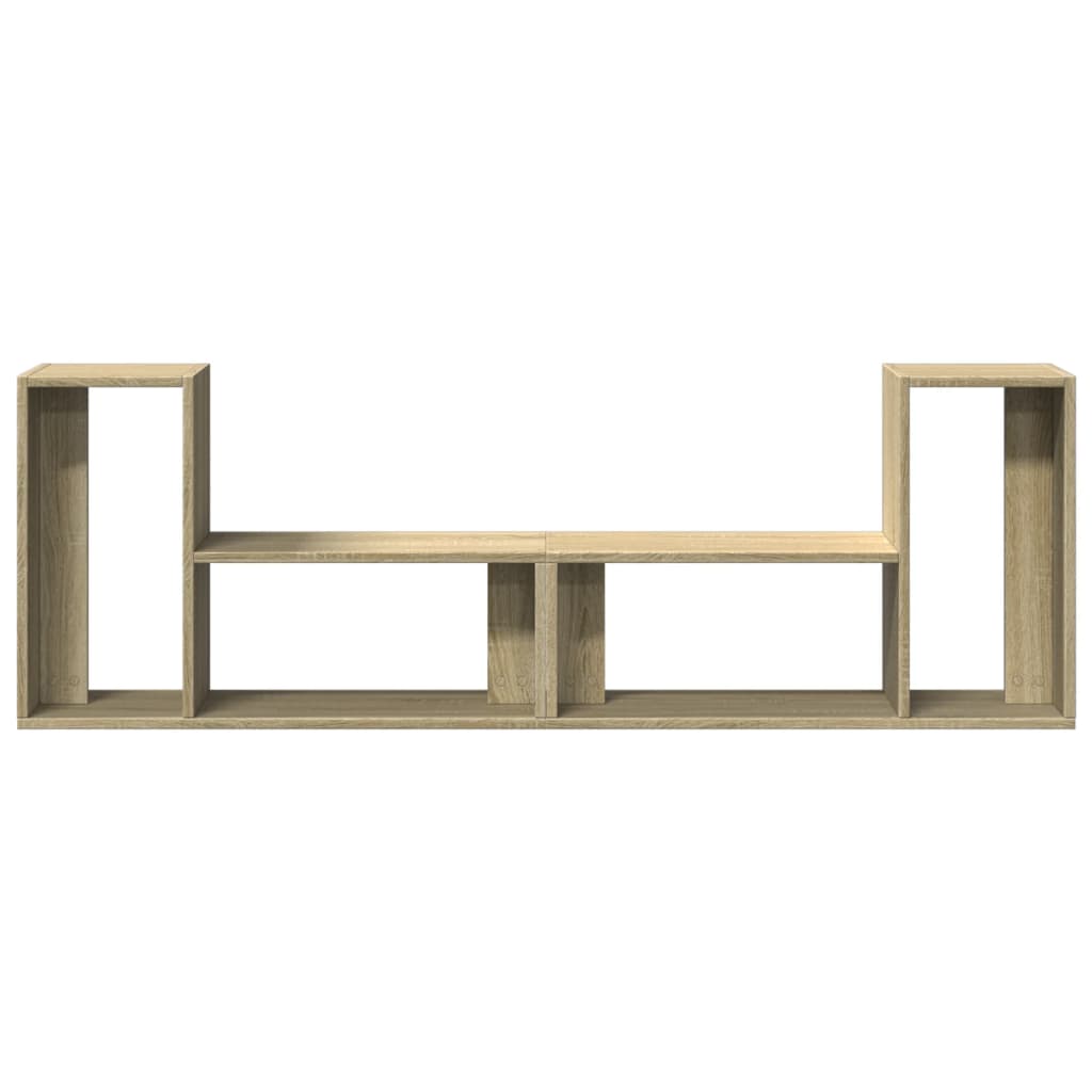 vidaXL TV-Schränke 2 Stk. Sonoma-Eiche 75x30x50 cm Holzwerkstoff