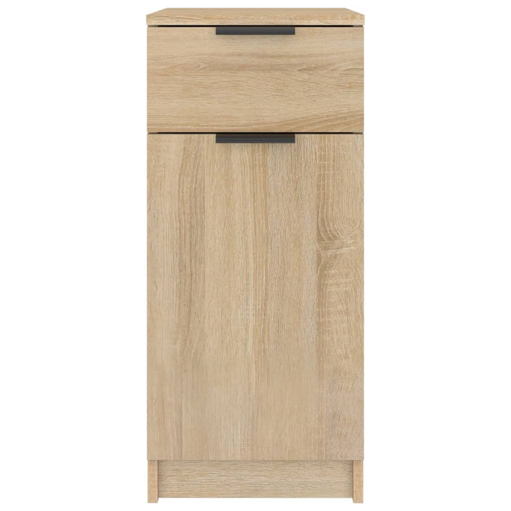 vidaXL Büroschrank Sonoma-Eiche 33,5x50x75 cm Holzwerkstoff