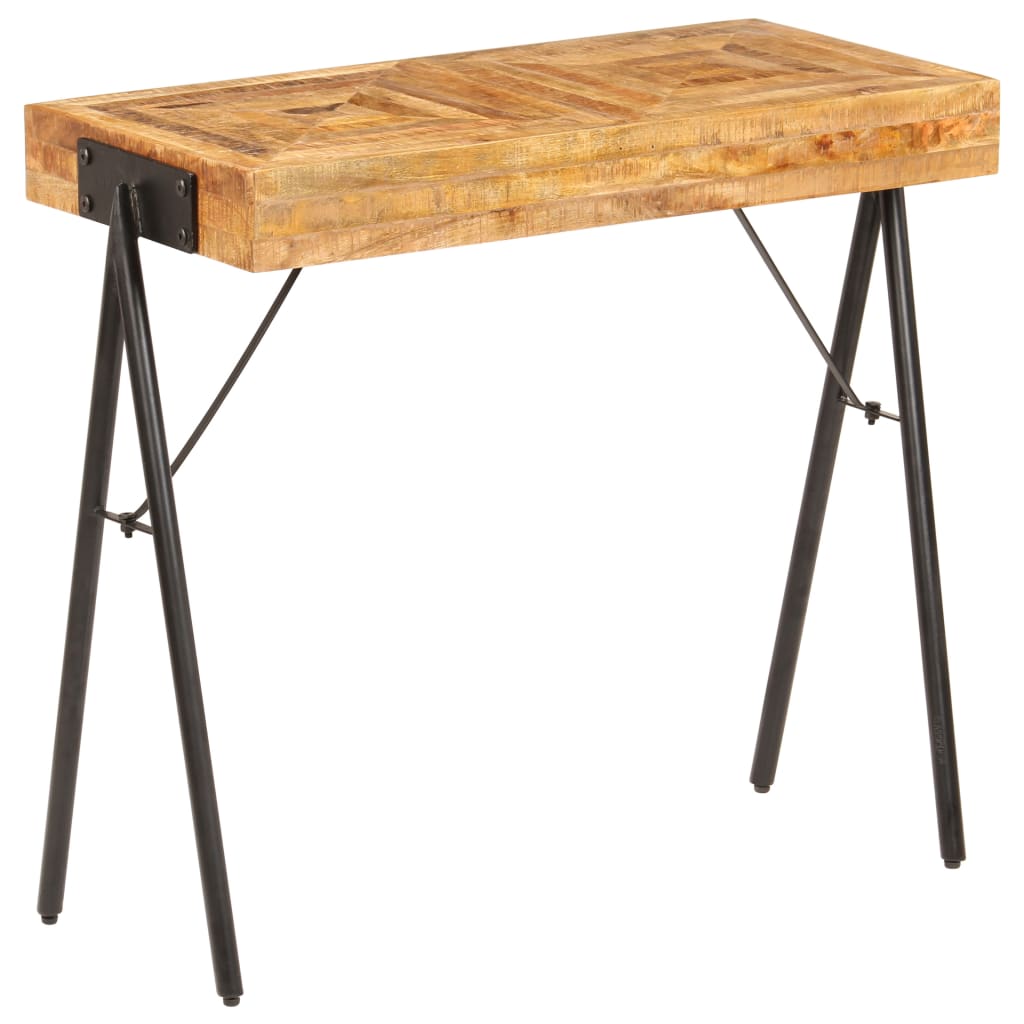 vidaXL Konsolentisch Massivholz Mango 80x40x75 cm