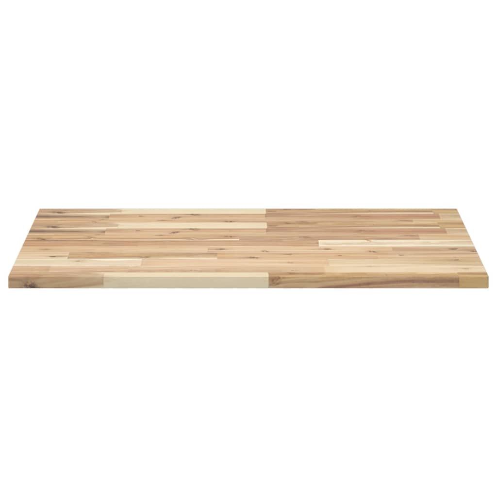 vidaXL Waschtischplatte Unbehandelt 80x60x2 cm Massivholz Akazie