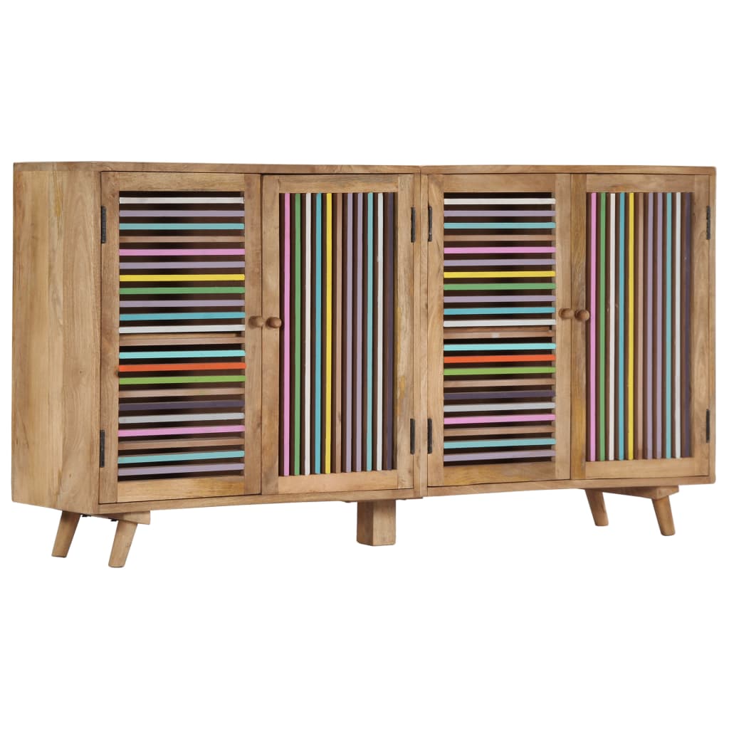 vidaXL Sideboard 150x30x75 cm Massivholz Mango