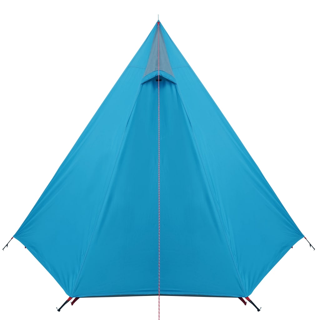 vidaXL Campingzelt 3 Personen Blau Wasserfest