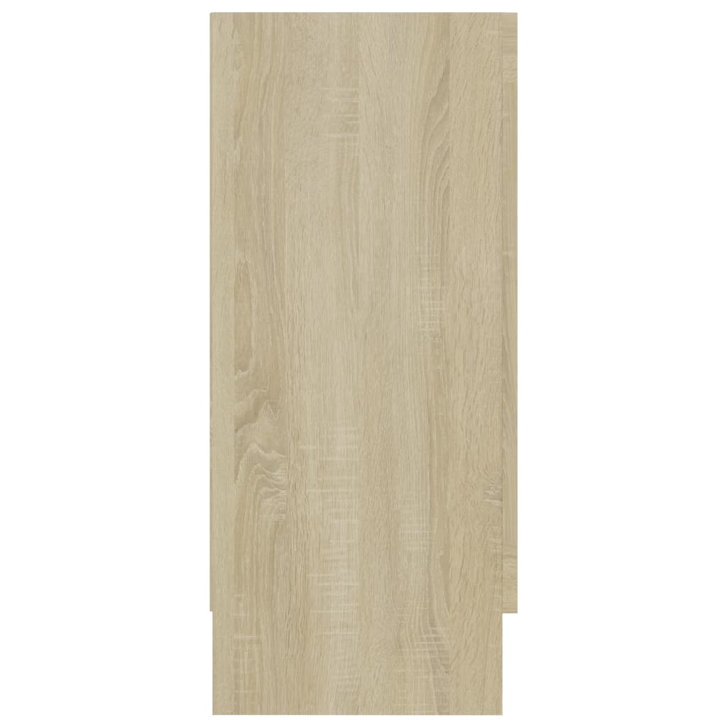 vidaXL Sideboard Sonoma-Eiche 120x30,5x70 cm Holzwerkstoff