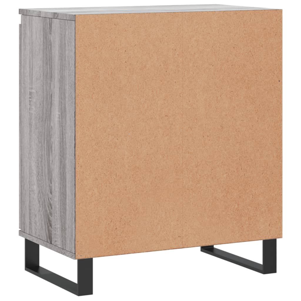 vidaXL Sideboard Grau Sonoma 60x35x70 cm Holzwerkstoff