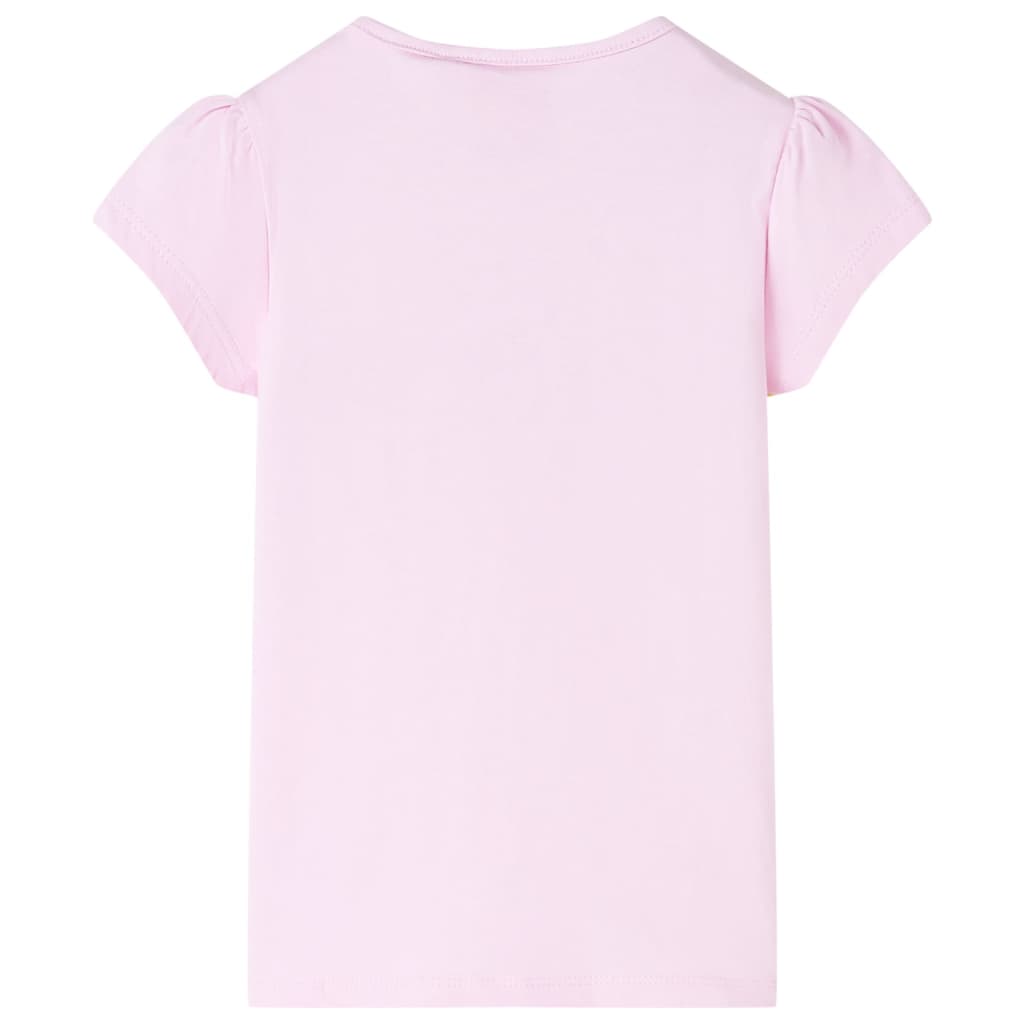 Kinder-T-Shirt Hellrosa 116