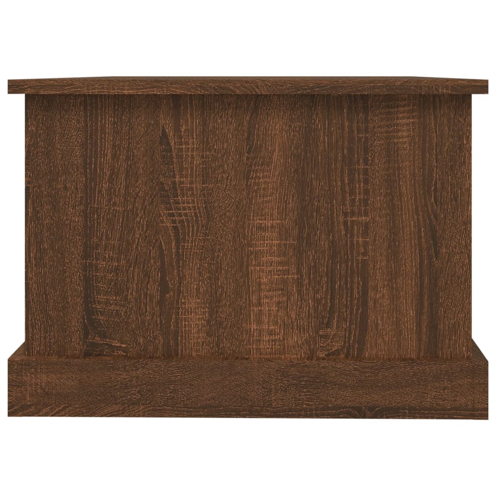 vidaXL Couchtisch Braun Eichen-Optik 90x50x35 cm Holzwerkstoff