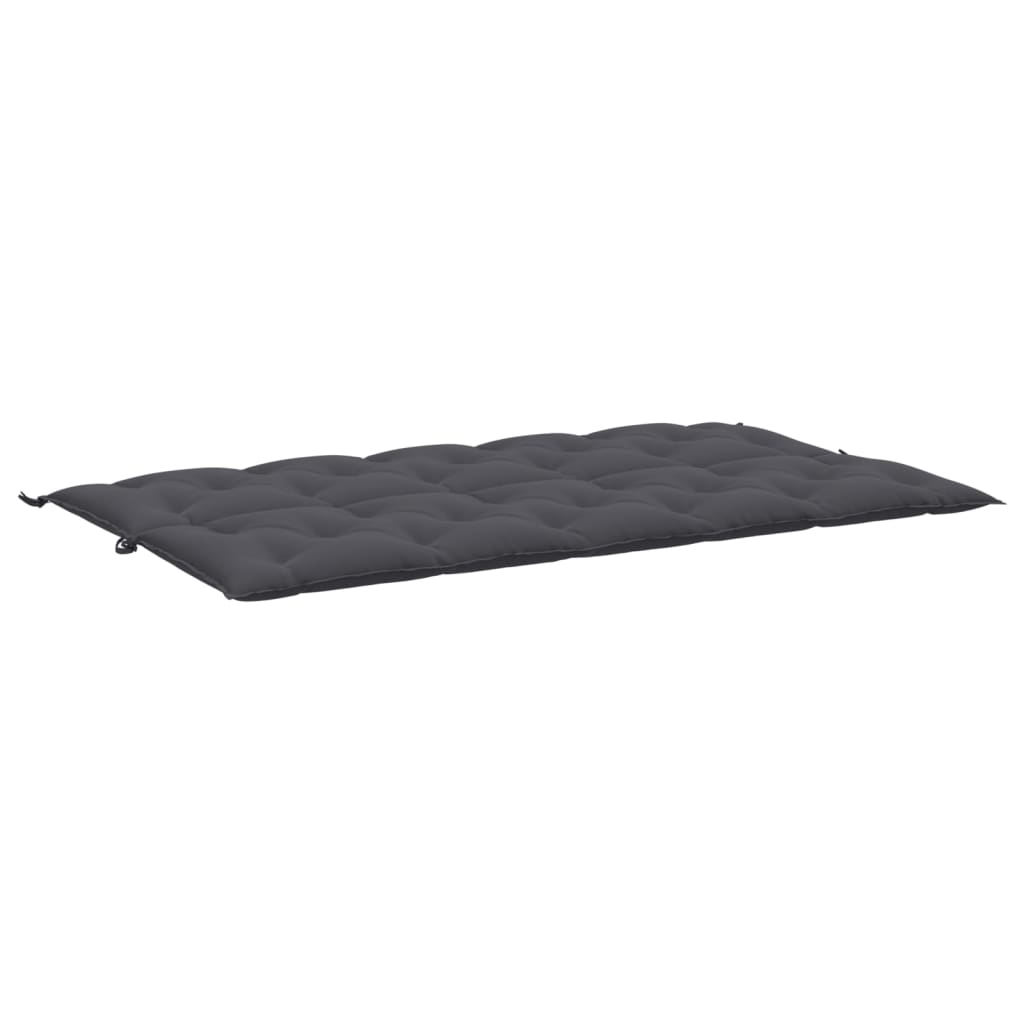 vidaXL Gartenbank-Auflage Anthrazit 180x(50+50)x7 cm Oxford-Gewebe