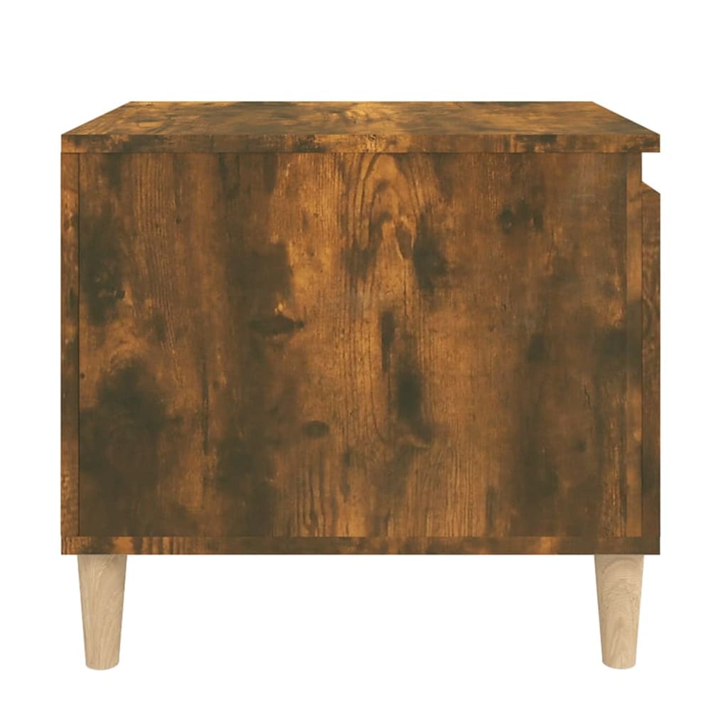 vidaXL Couchtisch Räuchereiche 100x50x45 cm Holzwerkstoff