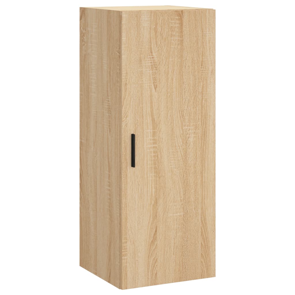 vidaXL Highboard Sonoma-Eiche 34,5x34x180 cm Holzwerkstoff