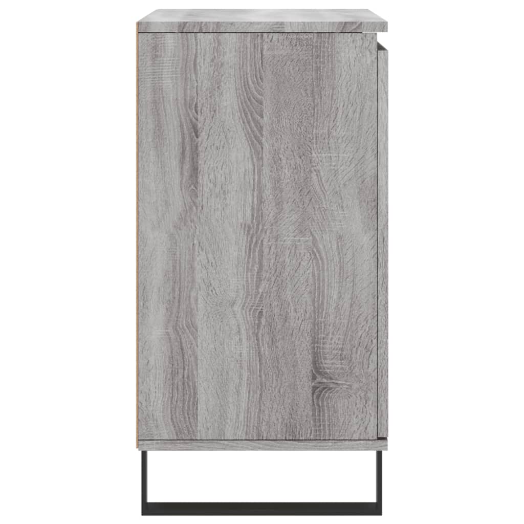 vidaXL Sideboard Grau Sonoma 60x35x70 cm Holzwerkstoff