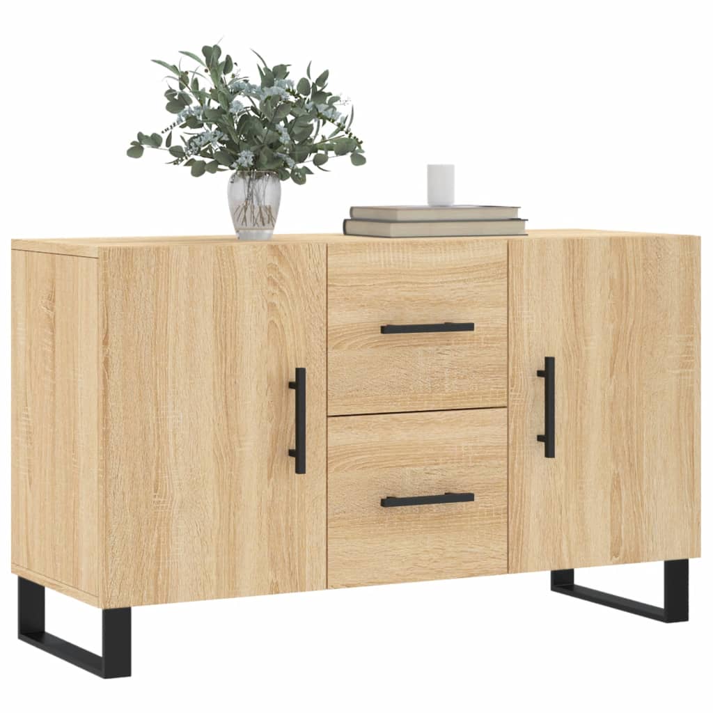 vidaXL Sideboard Sonoma-Eiche 100x36x60 cm Holzwerkstoff