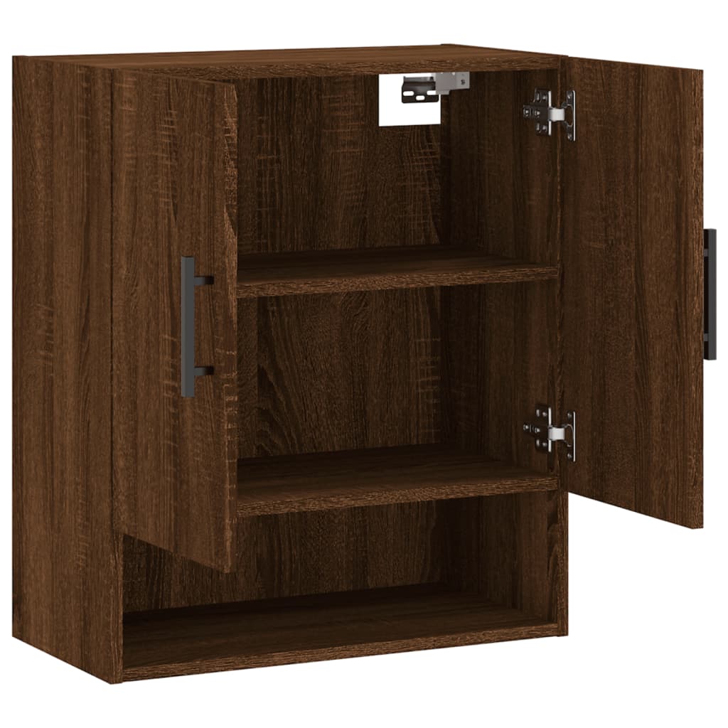 vidaXL Wandschrank Braun Eichen-Optik 60x31x70 cm Holzwerkstoff