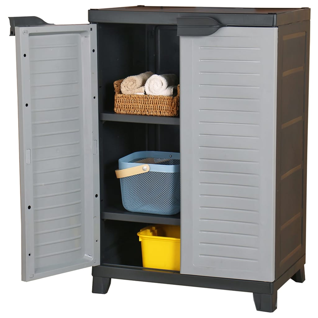 vidaXL Kunststoffschrank 65x45x97 cm