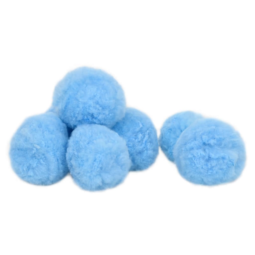 vidaXL Pool-Filterbälle Antibakteriell Blau 2100 g Polyethylen