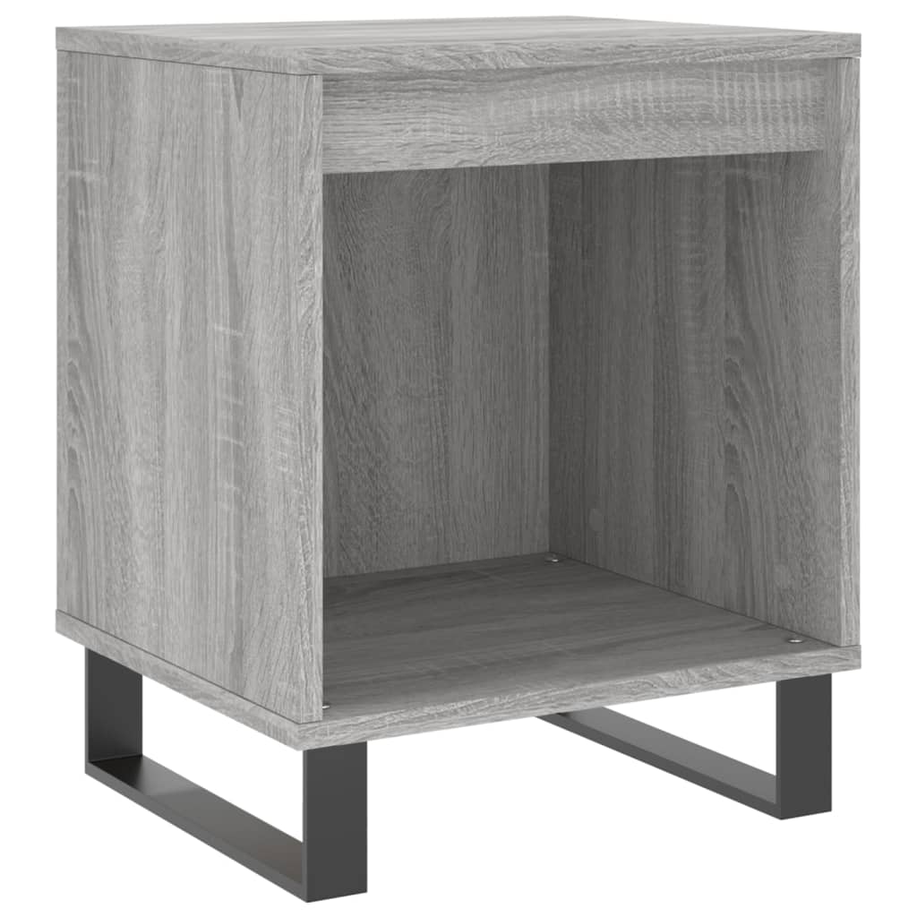 vidaXL Nachttisch Grau Sonoma 40x35x50 cm Holzwerkstoff