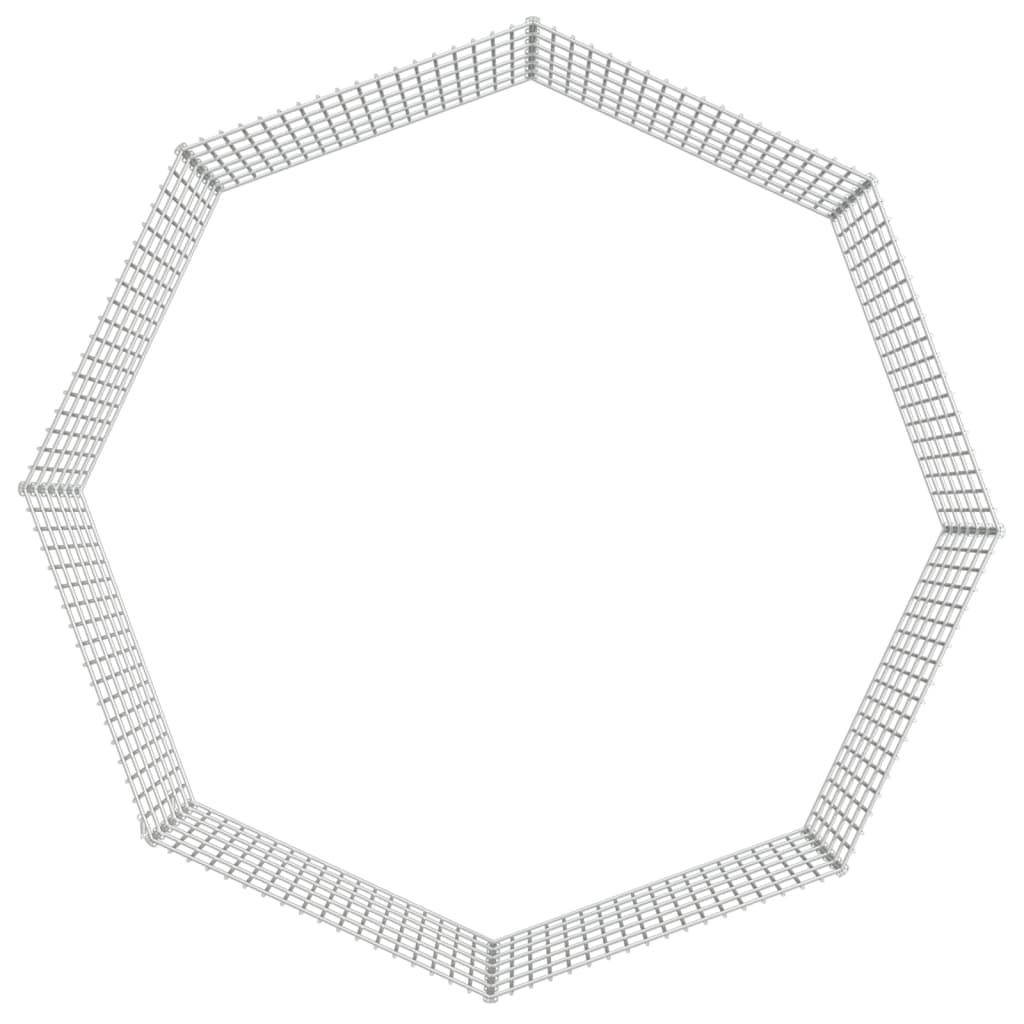 vidaXL Freilaufgehege 8-teilig 54x60 cm Verzinktes Eisen