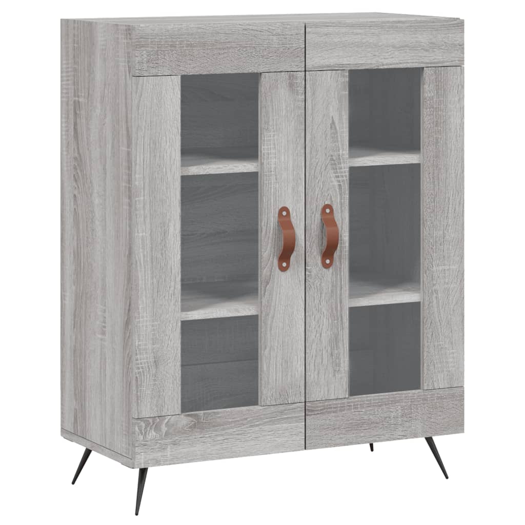 vidaXL Sideboard Grau Sonoma 69,5x34x90 cm Holzwerkstoff