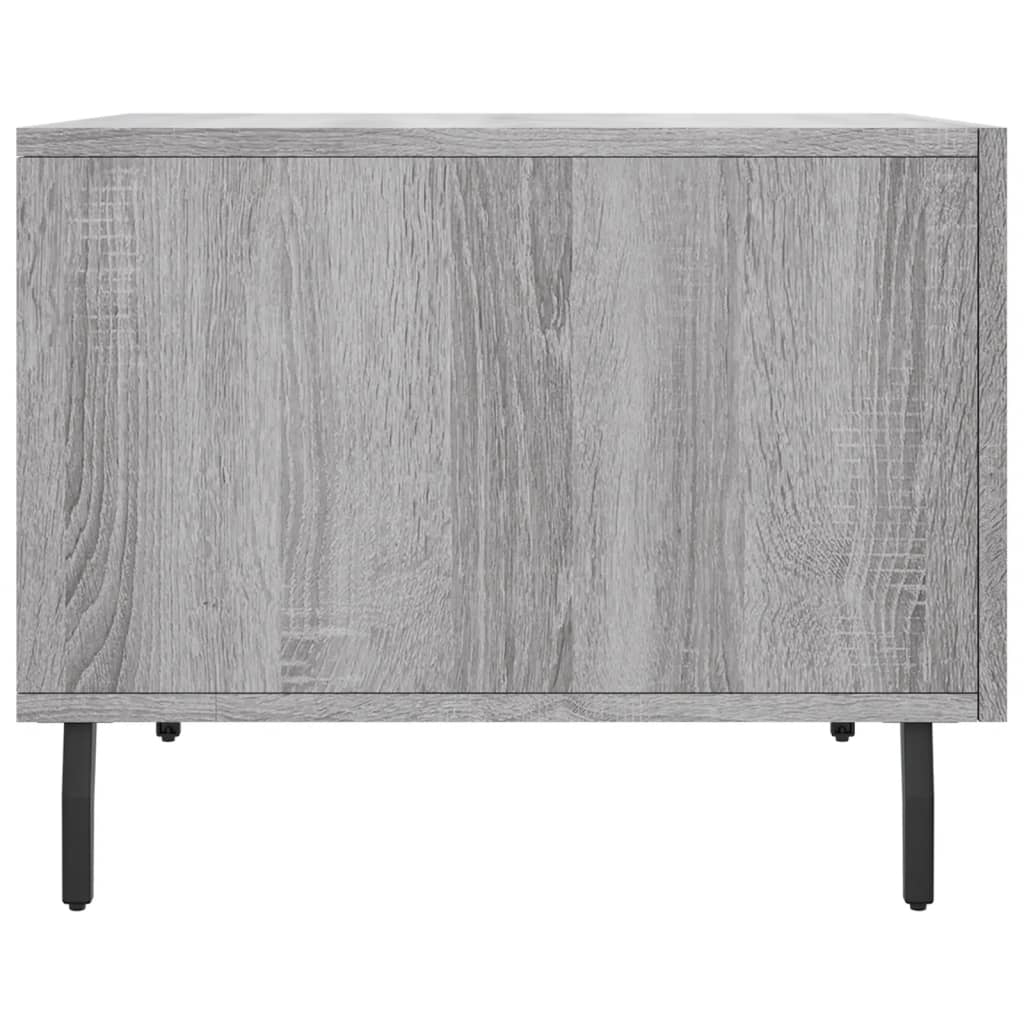 vidaXL Couchtische 2 Stk. Grau Sonoma 50x50x40 cm Holzwerkstoff