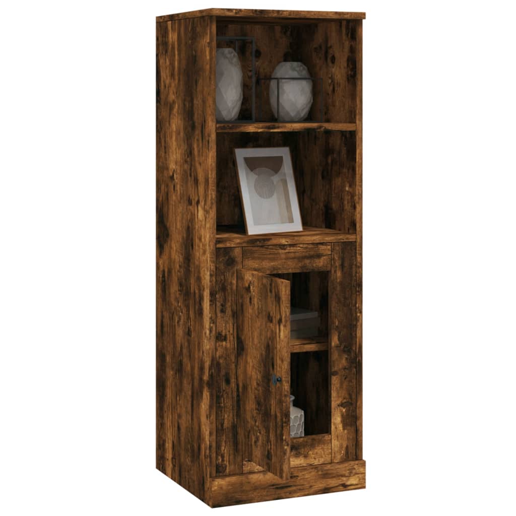 vidaXL Highboard Räuchereiche 36x35,5x103,5 cm Holzwerkstoff