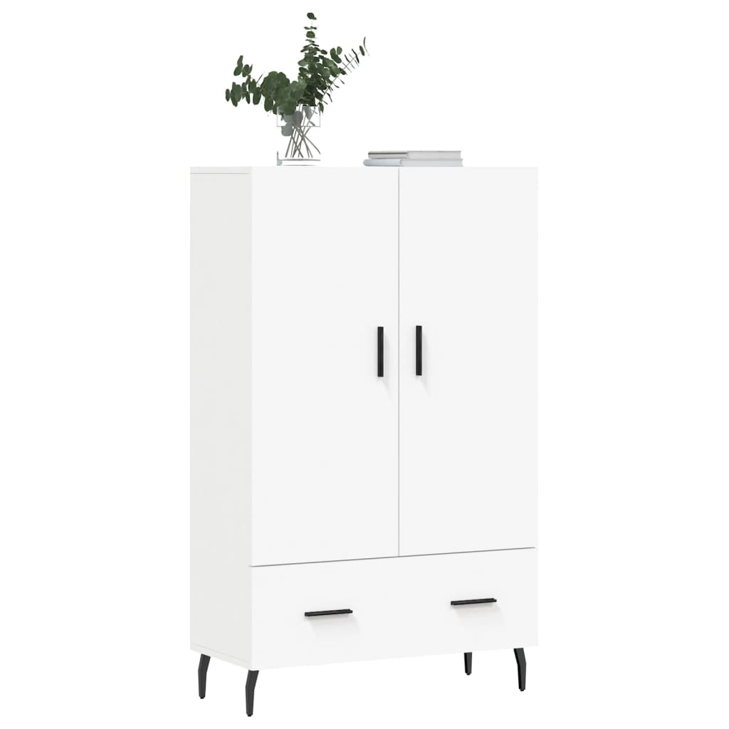 vidaXL Highboard Weiß 69,5x31x115 cm Holzwerkstoff