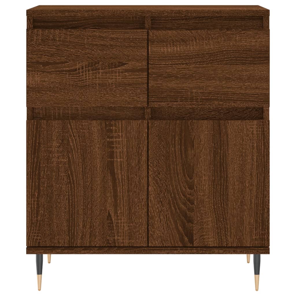 vidaXL Sideboard Braun Eichen-Optik 60x35x70 cm Holzwerkstoff