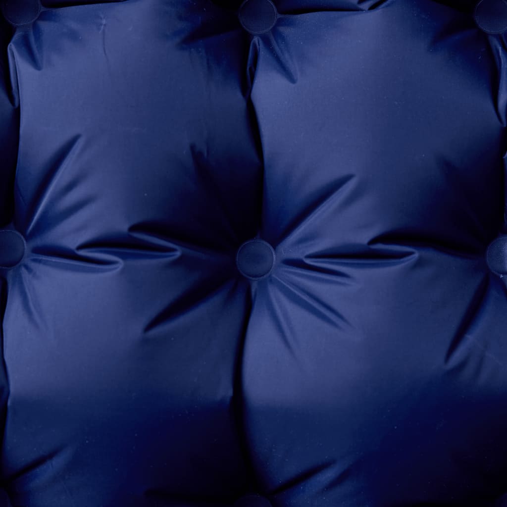 vidaXL Selbstaufblasende Isomatte mit Kissen Marineblau