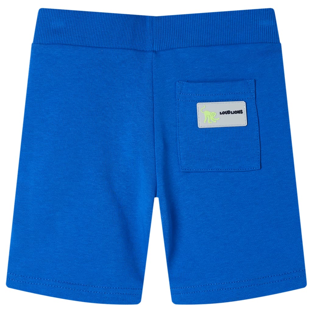 Kindershorts mit Kordelzug Blau 140