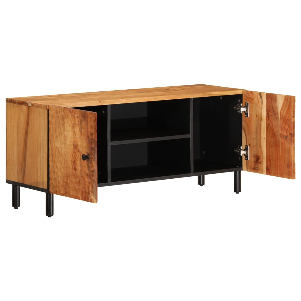 vidaXL TV-Schrank 105x33x46 cm Massivholz Akazie