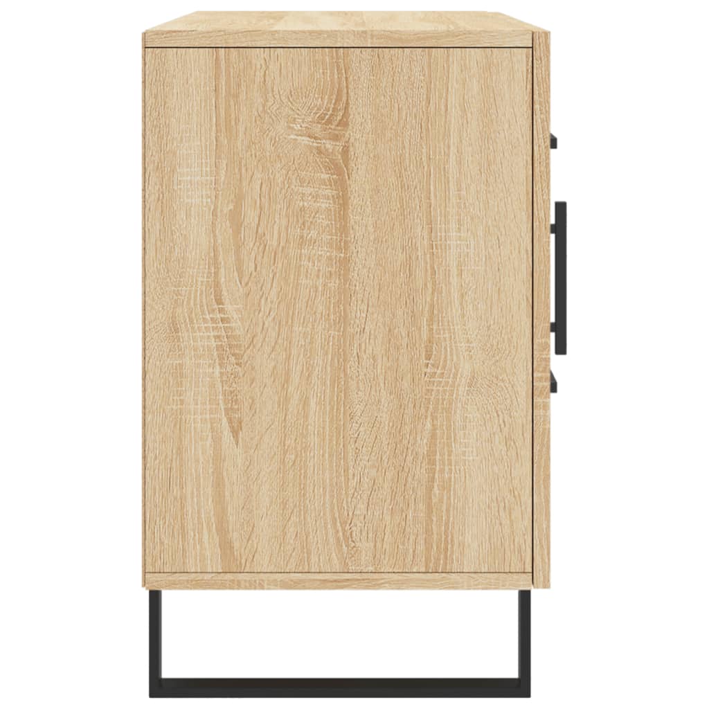 vidaXL Sideboard Sonoma-Eiche 100x36x60 cm Holzwerkstoff