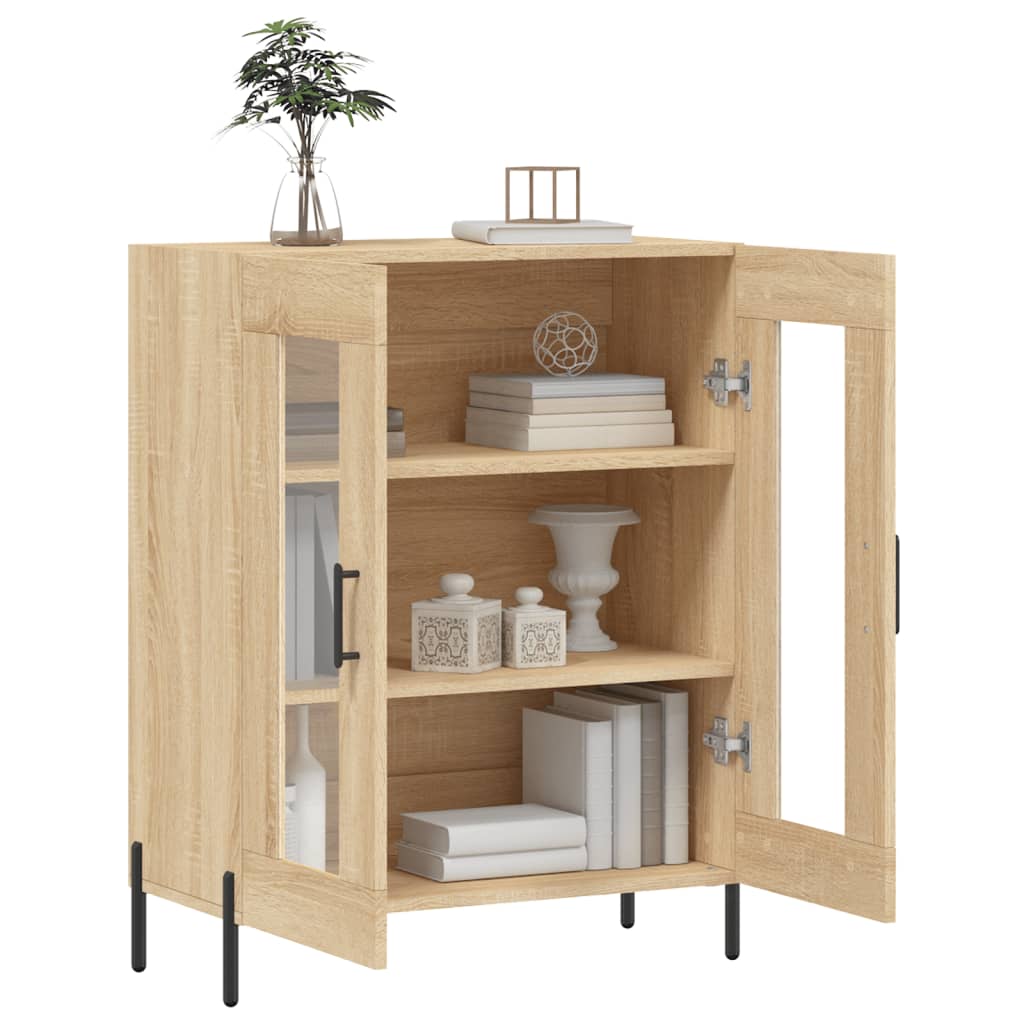 vidaXL Sideboard Sonoma-Eiche 69,5x34x90 cm Holzwerkstoff