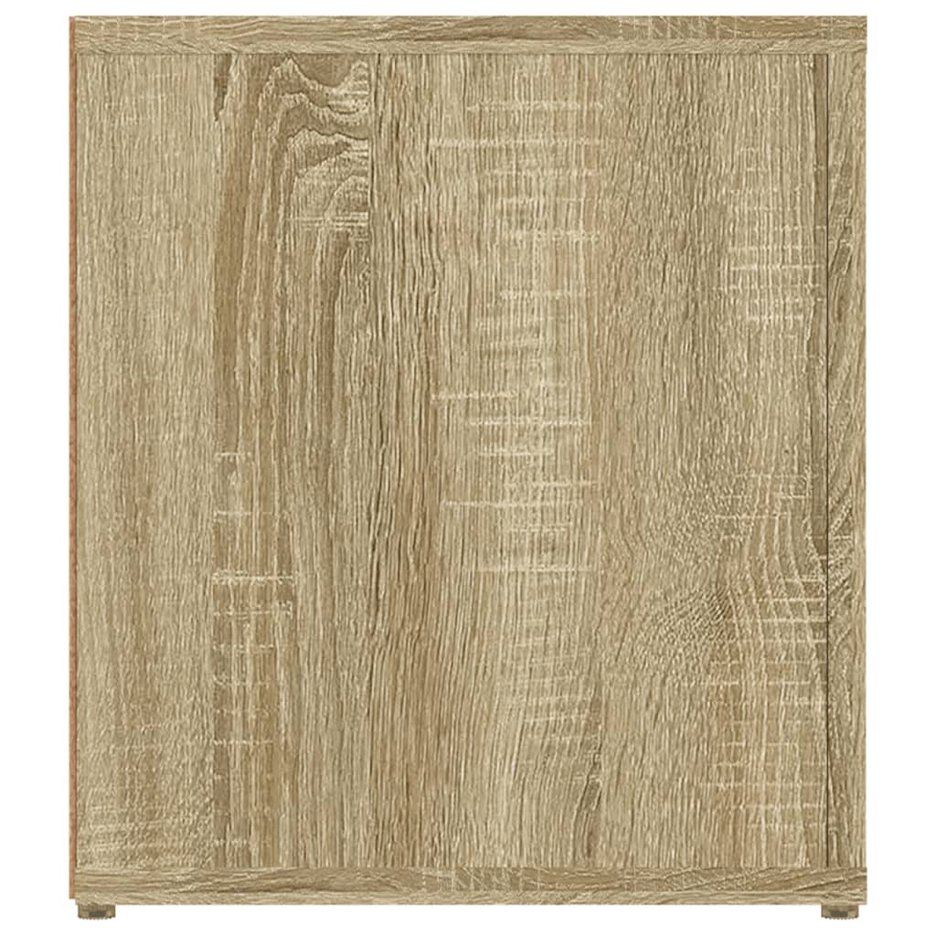 vidaXL TV-Schränke 2 Stk. Sonoma-Eiche 80x31,5x36 cm Holzwerkstoff