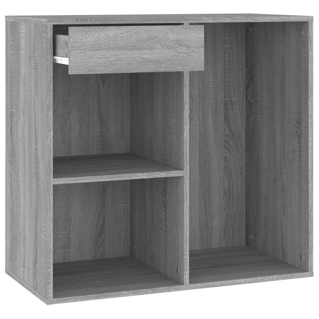 vidaXL Kosmetikschrank Grau Sonoma 80x40x75 cm Holzwerkstoff