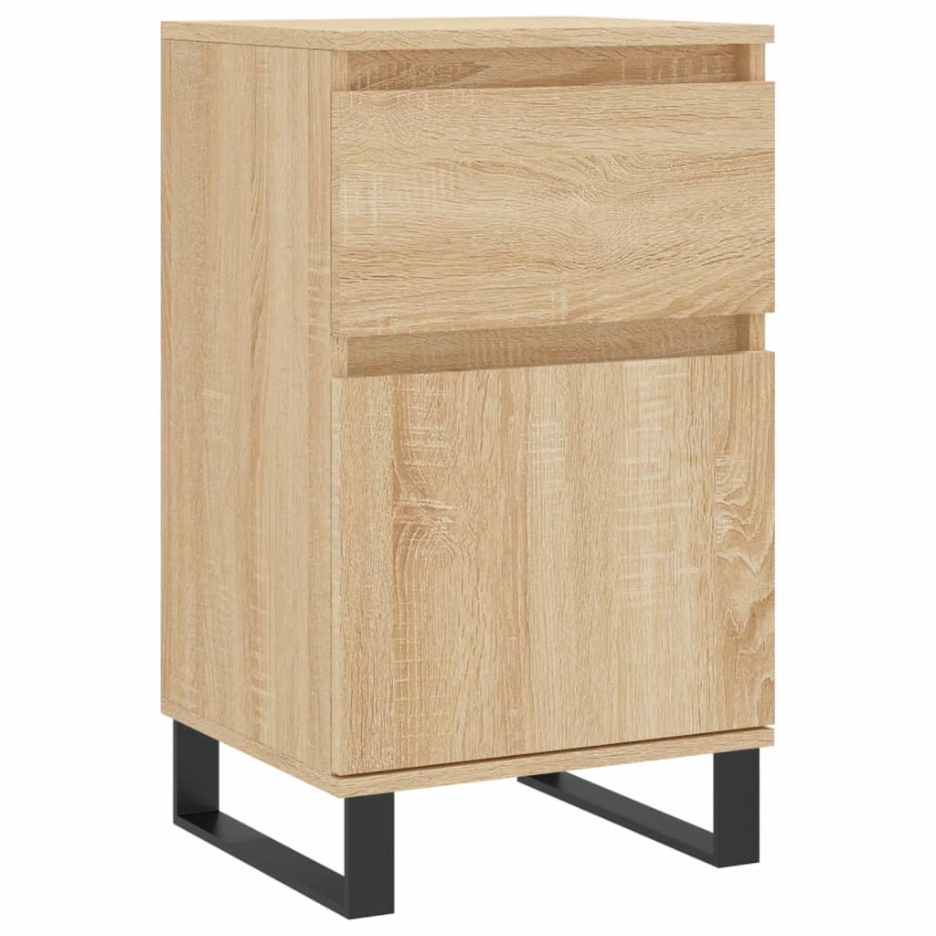 vidaXL Sideboard Sonoma-Eiche 40x35x70 cm Holzwerkstoff