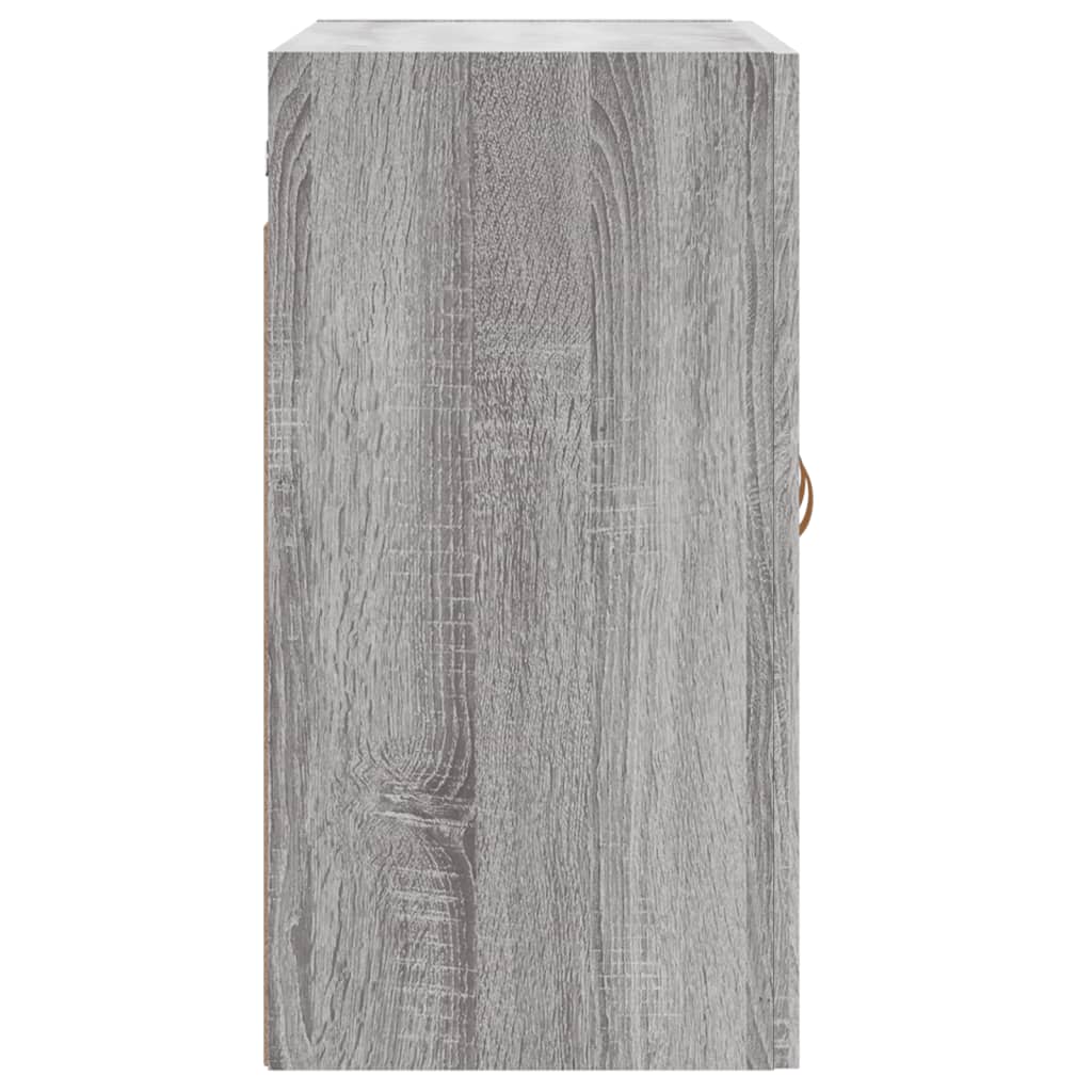 vidaXL Wandschrank Grau Sonoma 60x31x60 cm Holzwerkstoff