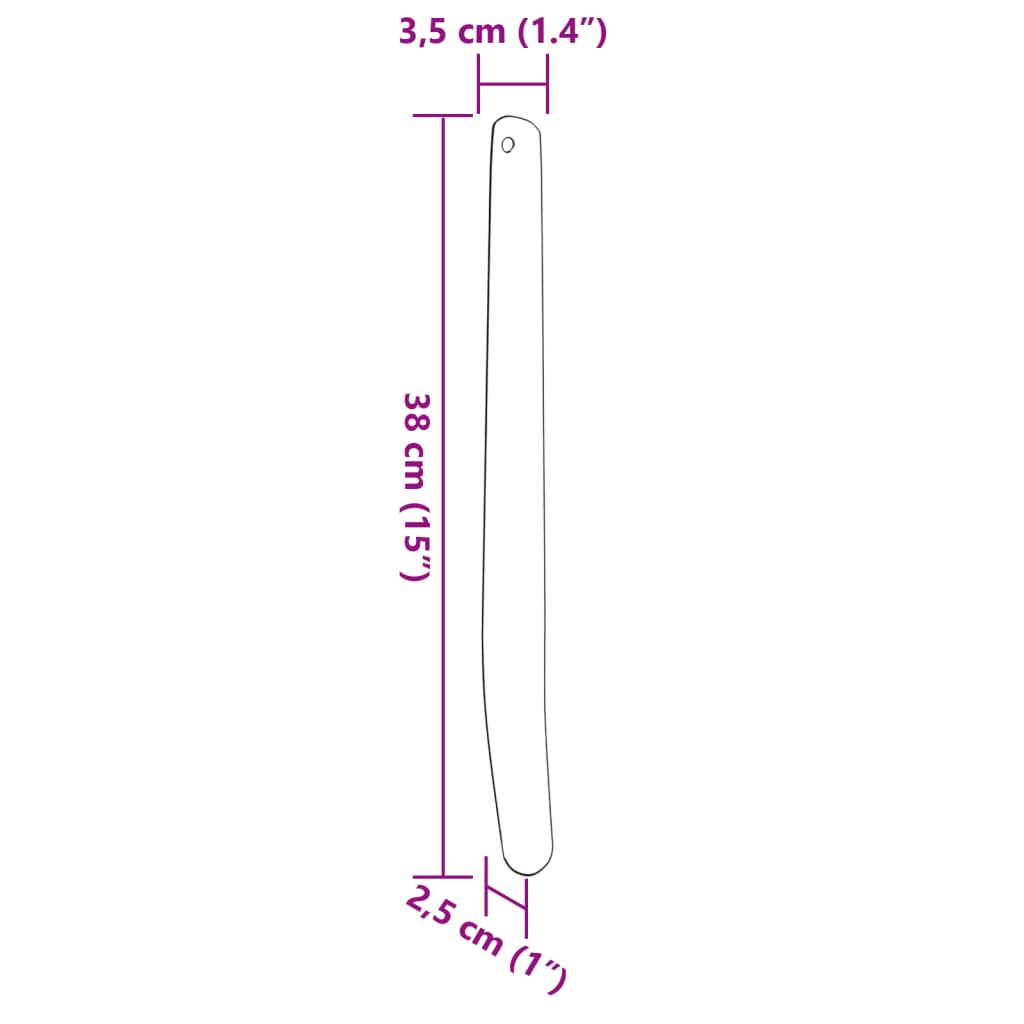 vidaXL Schweißmesser für Pferde 3 Stk. Silbern Aluminium