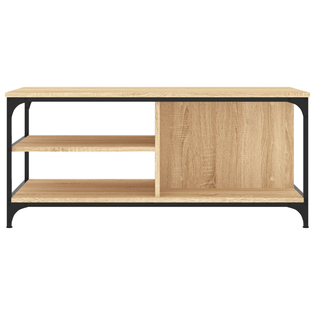 vidaXL Couchtisch Sonoma-Eiche 100x50x45 cm Holzwerkstoff